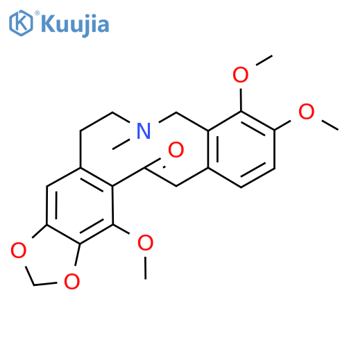 3,4,13-Trimethoxy-6-methyl-5,7,8,15-tetrahydrobenzo[c][1,3]benzodioxolo[5,6-g]azecin-14(6H)-one structure