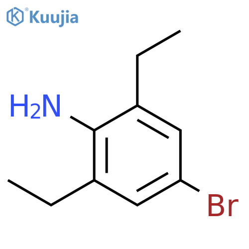 4-Bromo-2,6-diethylaniline structure