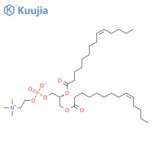 1,2-dimyristoleoyl-sn-glycero-3-phosphocholine structure