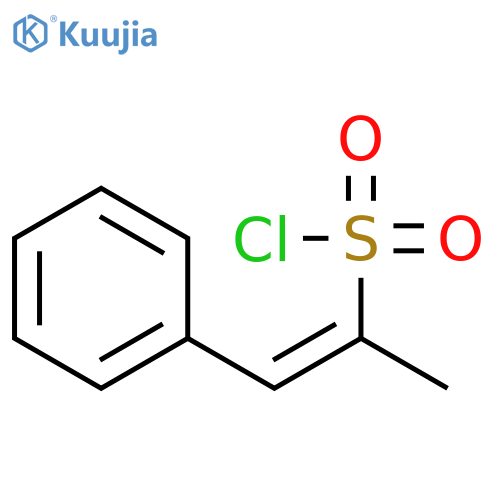 1-Propene-2-sulfonyl chloride, 1-phenyl- structure