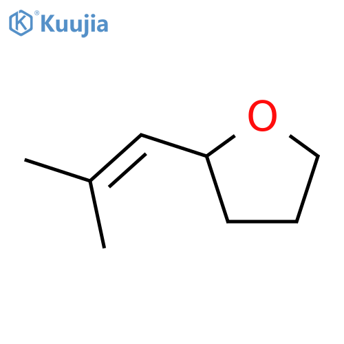 Furan,tetrahydro-2-(2-methylpropylidene)-, (2E)- structure