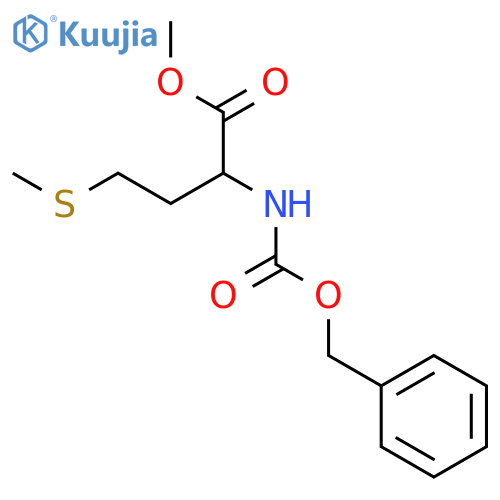 Z-L-Methionine methyl ester structure