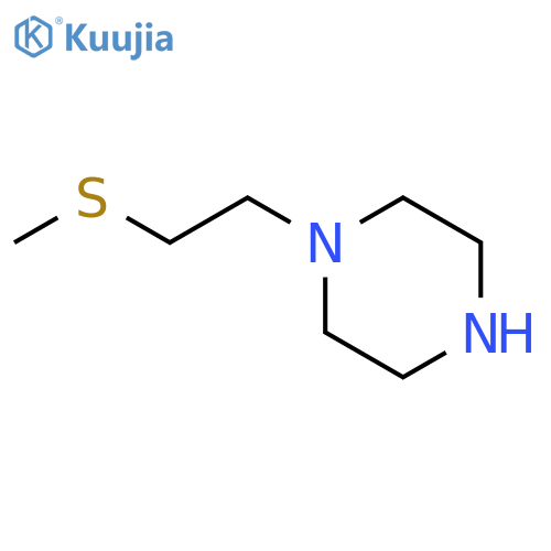 1-2-(Methylthio)Ethylpiperazine Dihydrochloride structure