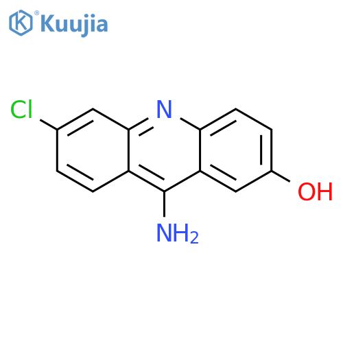2-ACRIDINOL, 9-AMINO-6-CHLORO- structure