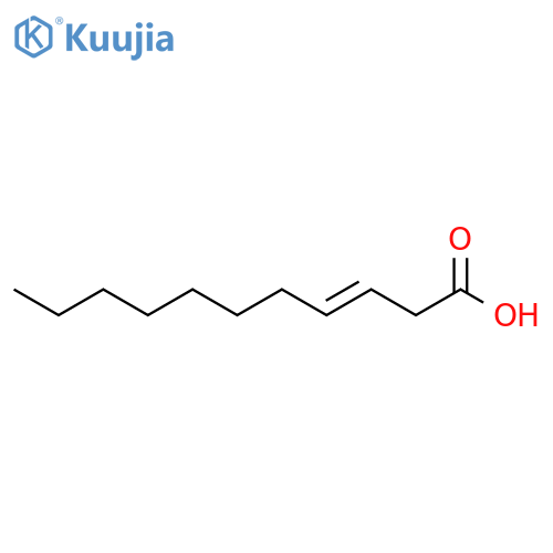 3-Undecenoic acid, (E)- structure