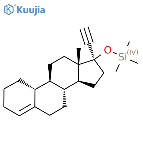 [(8R,9S,10R,13S,14S,17R)-17-Ethynyl-13-methyl-2,3,6,7,8,9,10,11,12,14,15,16-dodecahydro-1H-cyclopenta[a]phenanthren-17-yl]oxy-trimethylsilane structure