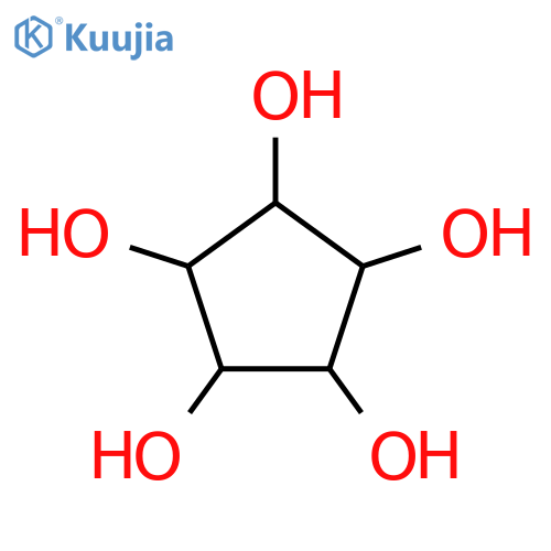1,2,3,4,5-Cyclopentanepentol structure