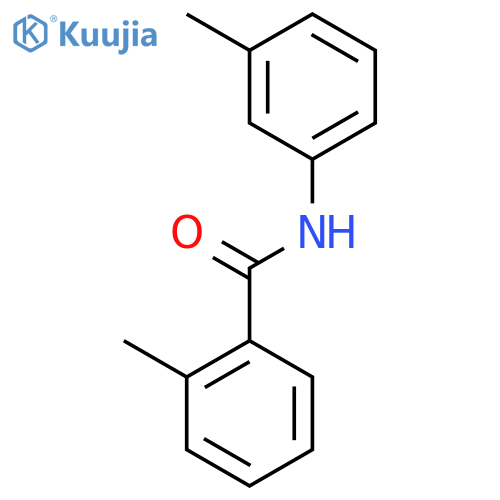 2-Methyl-N-(m-tolyl)benzamide structure