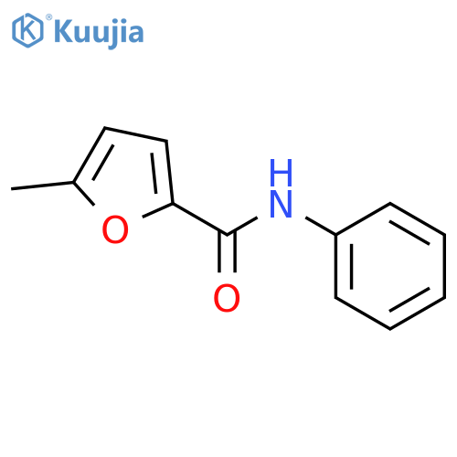 2-FURANCARBOXAMIDE, 5-METHYL-N-PHENYL- structure