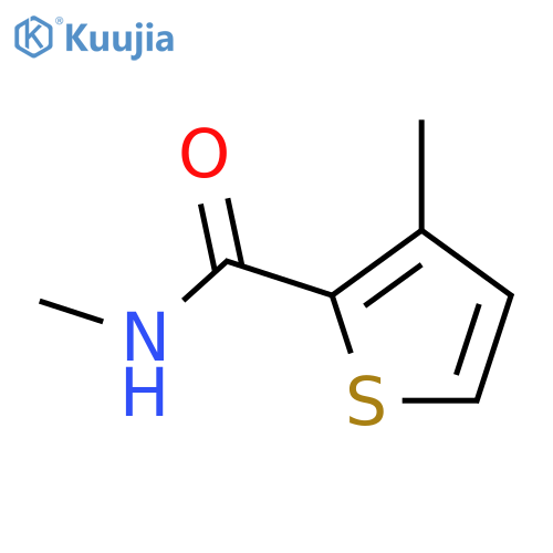 N,3-Dimethylthiophene-2-carboxamide structure