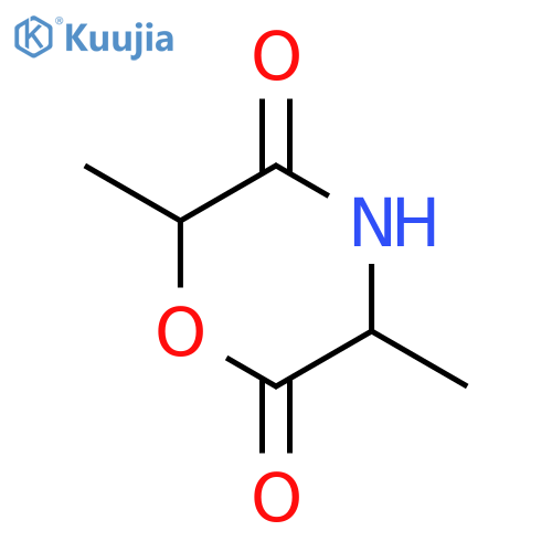 2,5-Morpholinedione, 3,6-dimethyl-, (3S,6S)- structure