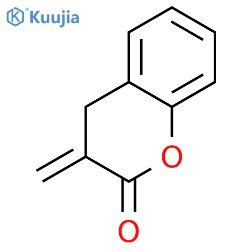 2H-1-Benzopyran-2-one, 3,4-dihydro-3-methylene- structure