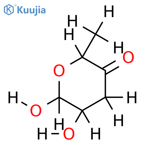 alpha-D-form-3, 6-Dideoxy-erythro-hexopyranos-4-ulose structure