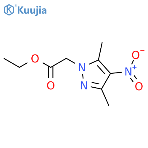 Ethyl (3,5-dimethyl-4-nitro-1H-pyrazol-1-yl)acetate structure