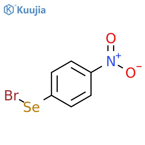 Benzeneselenenyl bromide, 4-nitro- structure
