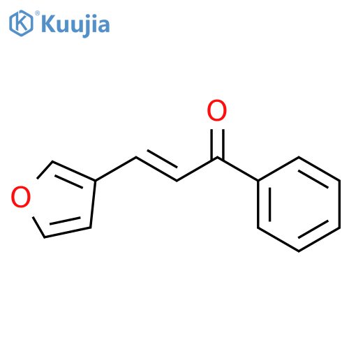 2-Propen-1-one, 3-(3-furanyl)-1-phenyl- structure