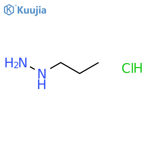 Propylhydrazine hydrochloride structure