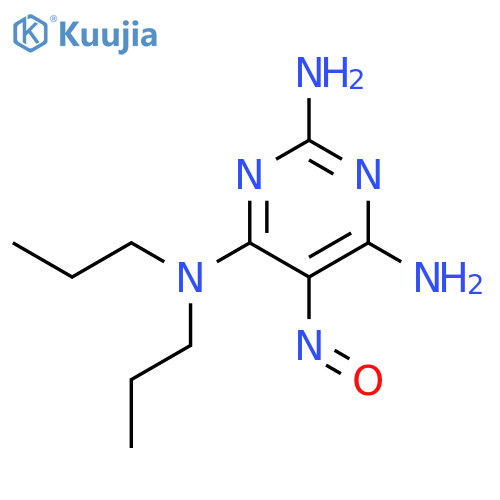 2,4,6-Pyrimidinetriamine, 5-nitroso-N4,N4-dipropyl- structure
