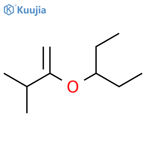 Pentane,3-(2-methyl-1-methylenepropoxy)- structure