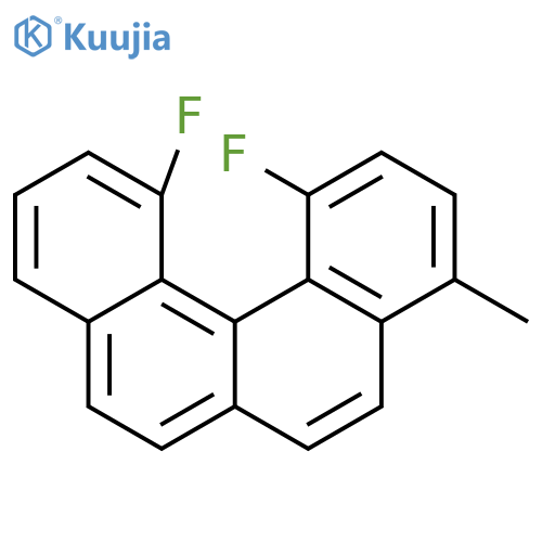 Benzo[c]phenanthrene, 1,12-difluoro-4-methyl- structure