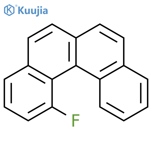 BENZO[C]PHENANTHRENE, 1-FLUORO- structure