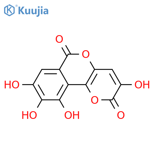 3,8,9,10-Tetrahydroxypyrano3,2-CIsochromene-2,6-DioneDISCONTINUED SEE G190550 structure