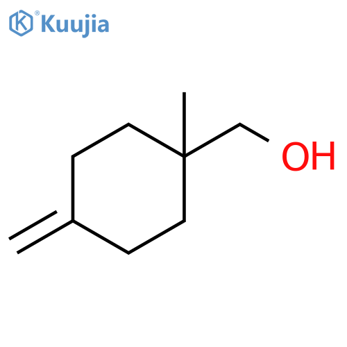 1-Methyl-4-methylenecyclohexanemethanol structure