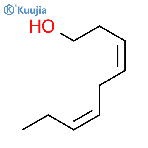 3,6-Nonadien-1-ol,(3E,6Z)- structure