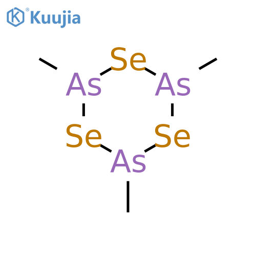1,3,5,2,4,6-Triselenatriarsenane, 2,4,6-trimethyl- structure