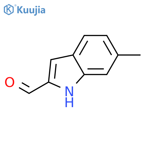 6-Methyl-1H-indole-2-carbaldehyde structure