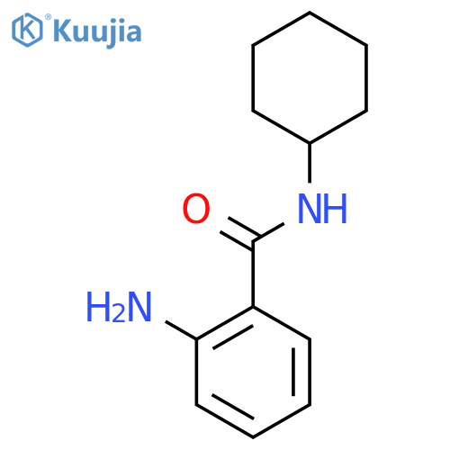2-Amino-N-cyclohexylbenzamide structure