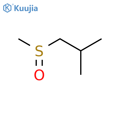 Propane, 2-methyl-1-(methylsulfinyl)- structure