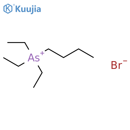Arsonium, butyltriethyl-, bromide structure