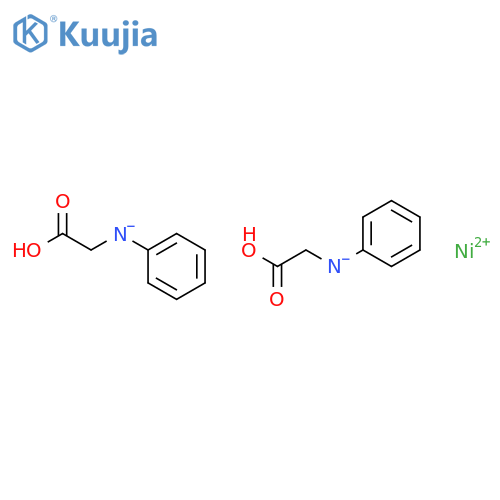 Nickel,bis(N-phenylglycinato-N,O)-(9CI) structure