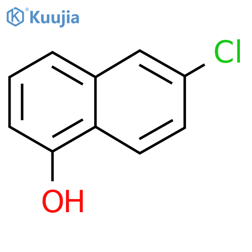1-Naphthalenol, 6-chloro- structure