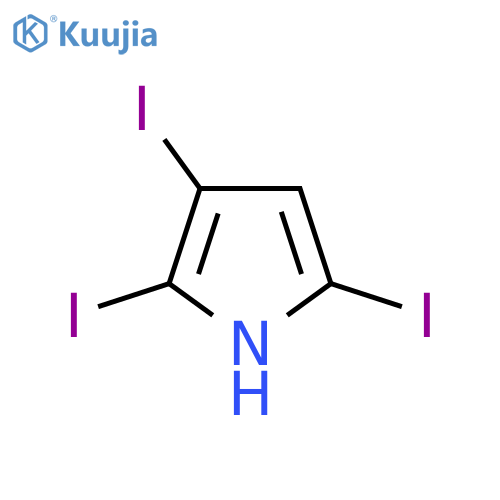 2,3,5-triiodo-1H-pyrrole structure