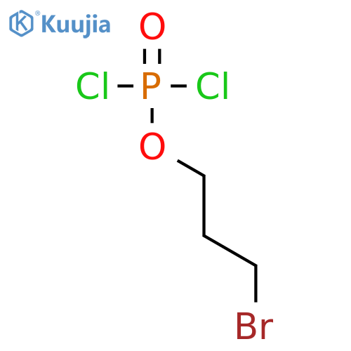 Phosphorodichloridic acid, 3-bromopropyl ester structure