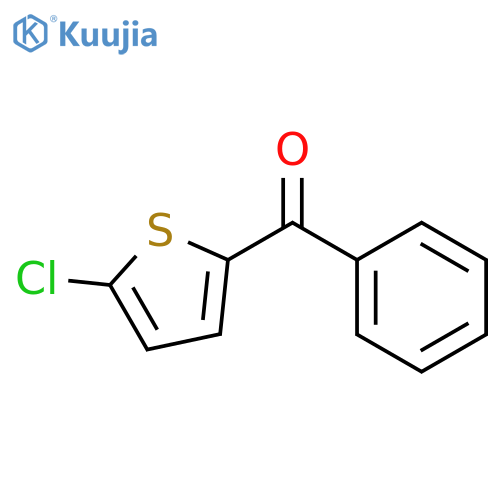 Methanone, (5-chloro-2-thienyl)phenyl- structure