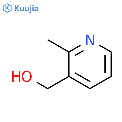 (2-methylpyridin-3-yl)methanol structure