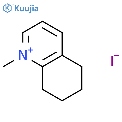 Quinolinium, 5,6,7,8-tetrahydro-1-methyl-, iodide structure
