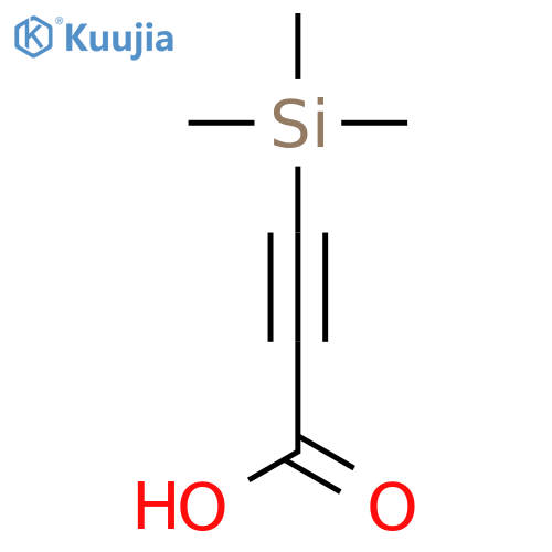 3-(Trimethylsilyl)propiolic acid structure