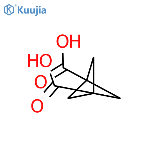Bicyclo[1.1.1]pentane-1,3-dicarboxylic acid structure