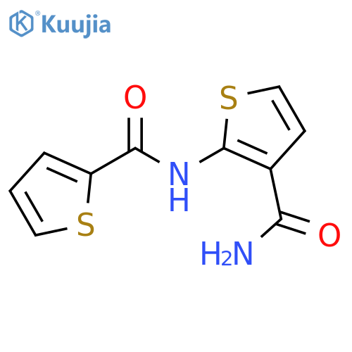 2-(thiophene-2-amido)thiophene-3-carboxamide structure