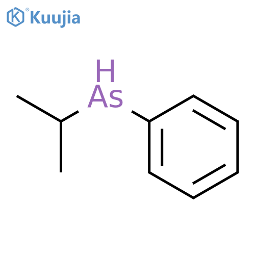 Arsine, (1-methylethyl)phenyl- structure