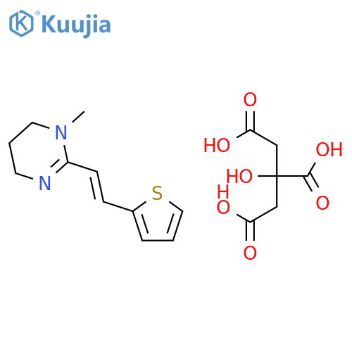 Pyrantel citrate structure