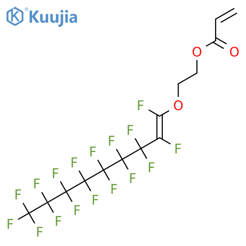 2-Propenoic acid, 2-[(heptadecafluorononenyl)oxy]ethyl ester structure