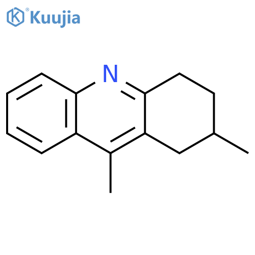 Acridine, 1,2,3,4-tetrahydro-2,9-dimethyl- (9CI) structure