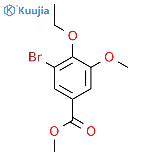 Methyl 3-bromo-4-ethoxy-5-methoxybenzoateMatch2 structure