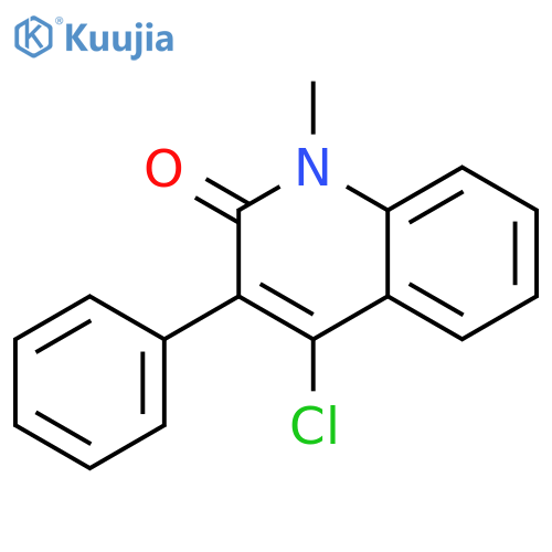 4-chloro-1-methyl-3-phenylquinolin-2(1H)-one structure