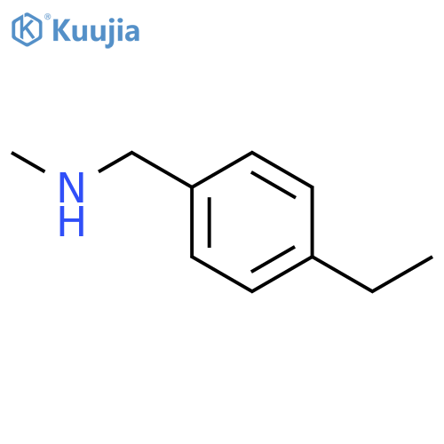 N-(4-Ethylbenzyl)-n-methylamine structure